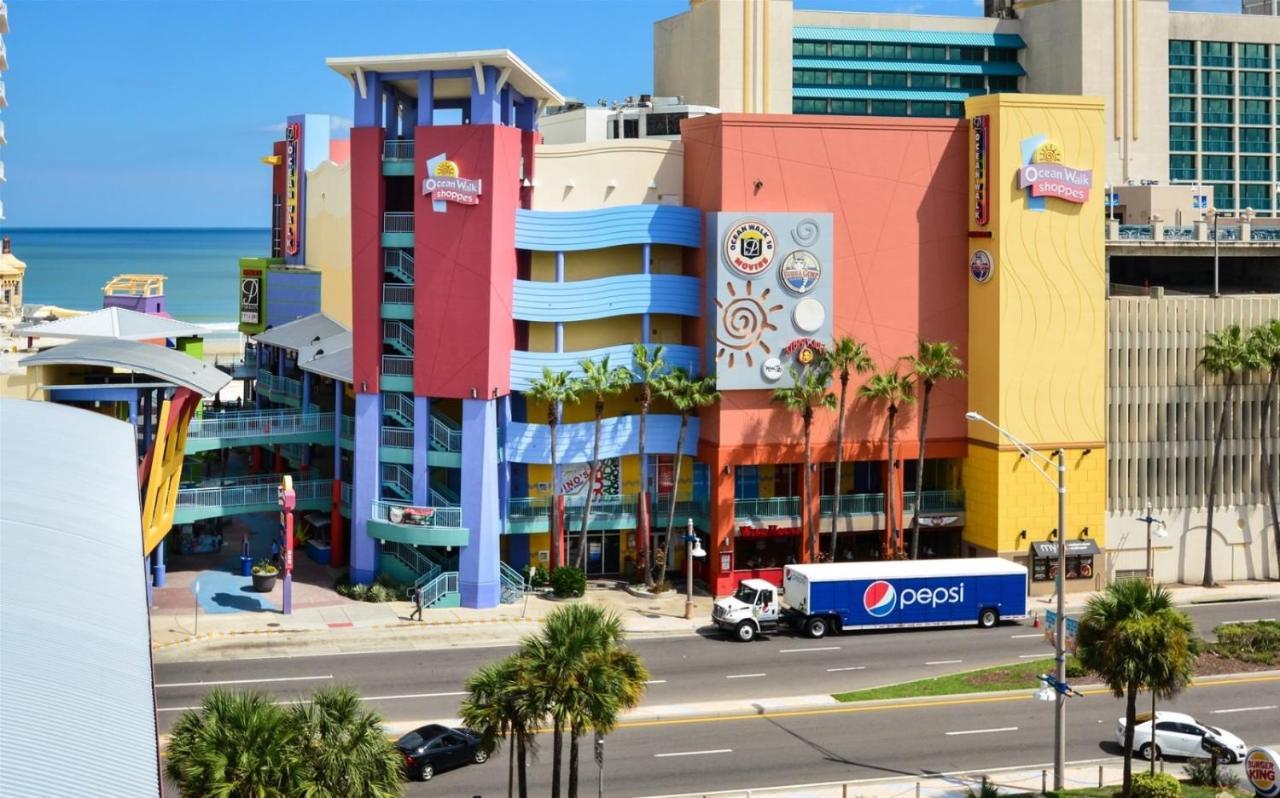 Unit 707 Ocean Walk - 1 Bedroom Ocean Front Daytona Beach Bagian luar foto