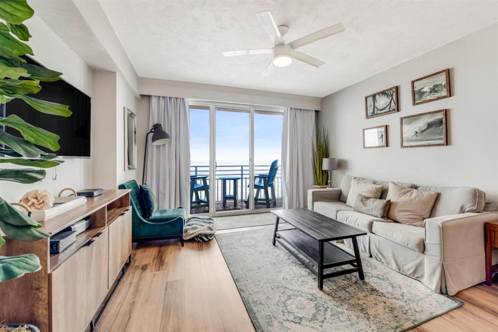 Unit 707 Ocean Walk - 1 Bedroom Ocean Front Daytona Beach Bagian luar foto